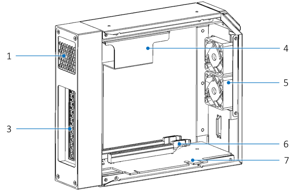 海光嵌入式無風(fēng)扇 BOX 工控機-6530H(圖1)